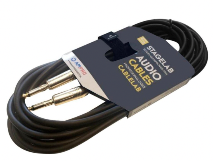 Cable Plug (línea) TS Desbalanceado 3 M Stagelab CLIPP3