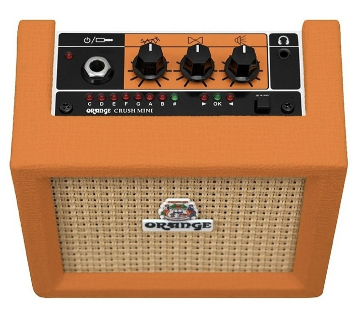 Amplificador Combo Para Guitarra De 3 Watts ORANGE OS-D-CRUSH-MINI