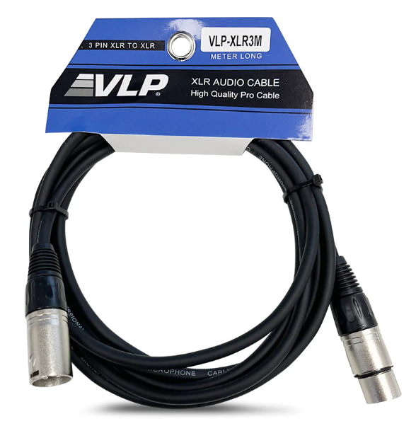 Cable XLR 3 metros VLP VLP-XLR3M