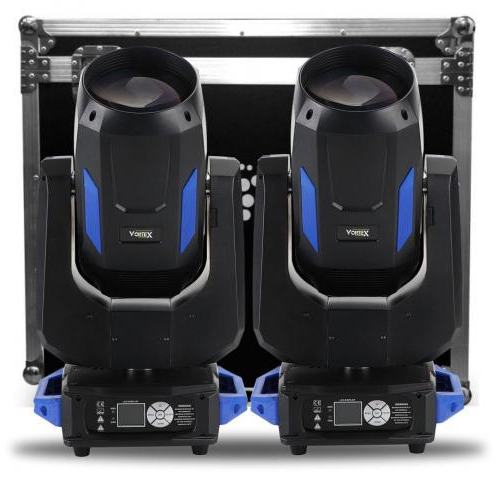 Cabezas Móviles Vortex Beam 9R LT Beam 260 Par + Case Eastman VRTXB9RLT