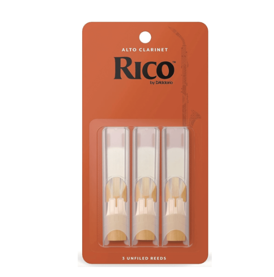 Caña Para Clarinete Bb Daddario RICO RDA 0320 2'', 3 un.