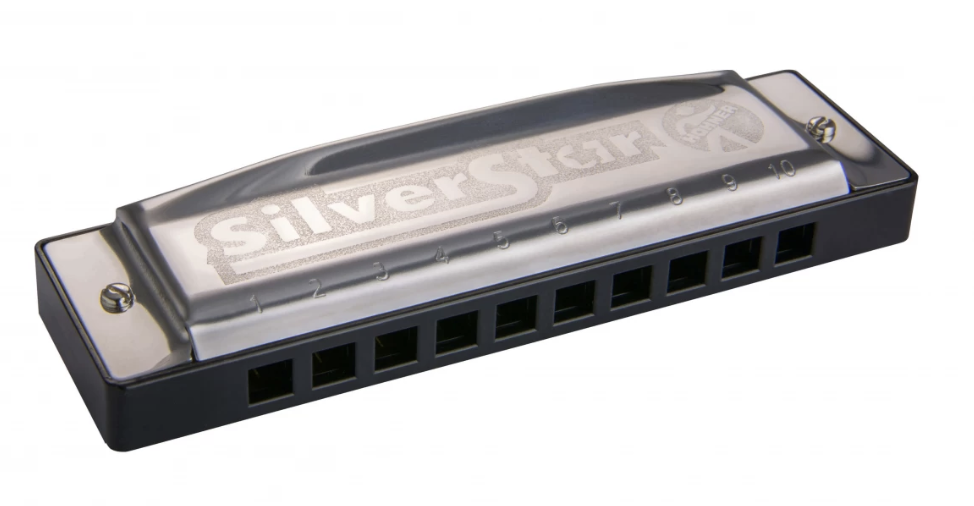 Armónica G HOHNER Silver Star Sol Blues 504-20G