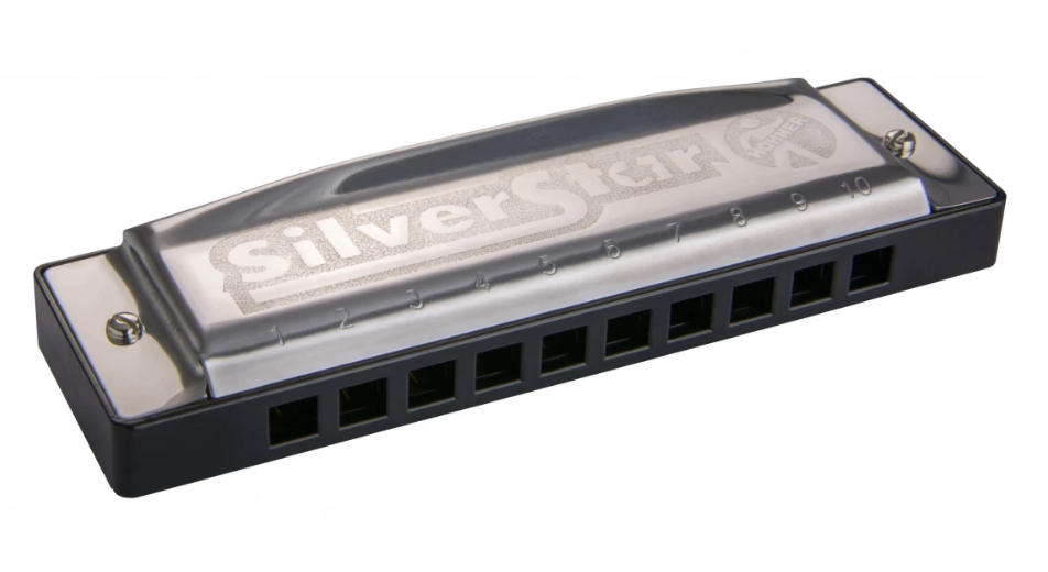 Armónica D HOHNER Silver Star Re Blues 504-20D