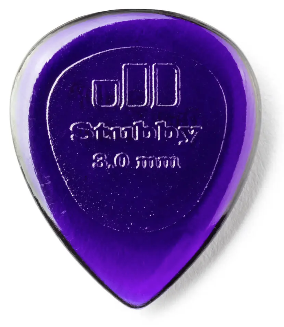 Uñetas de 3.0mm Pack 6un Dunlop 474 Stubby Jazz