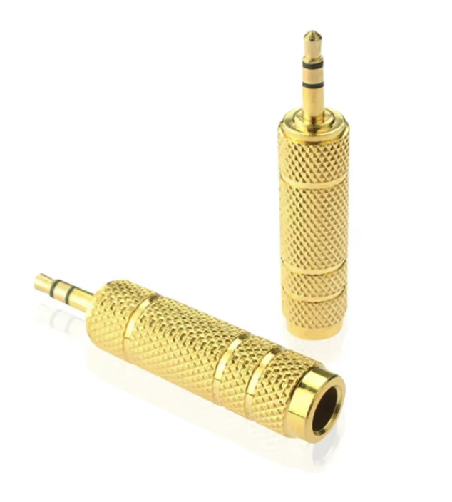 Adaptador Plug 6.5 Hembra - 3.5 Macho Liria P1019