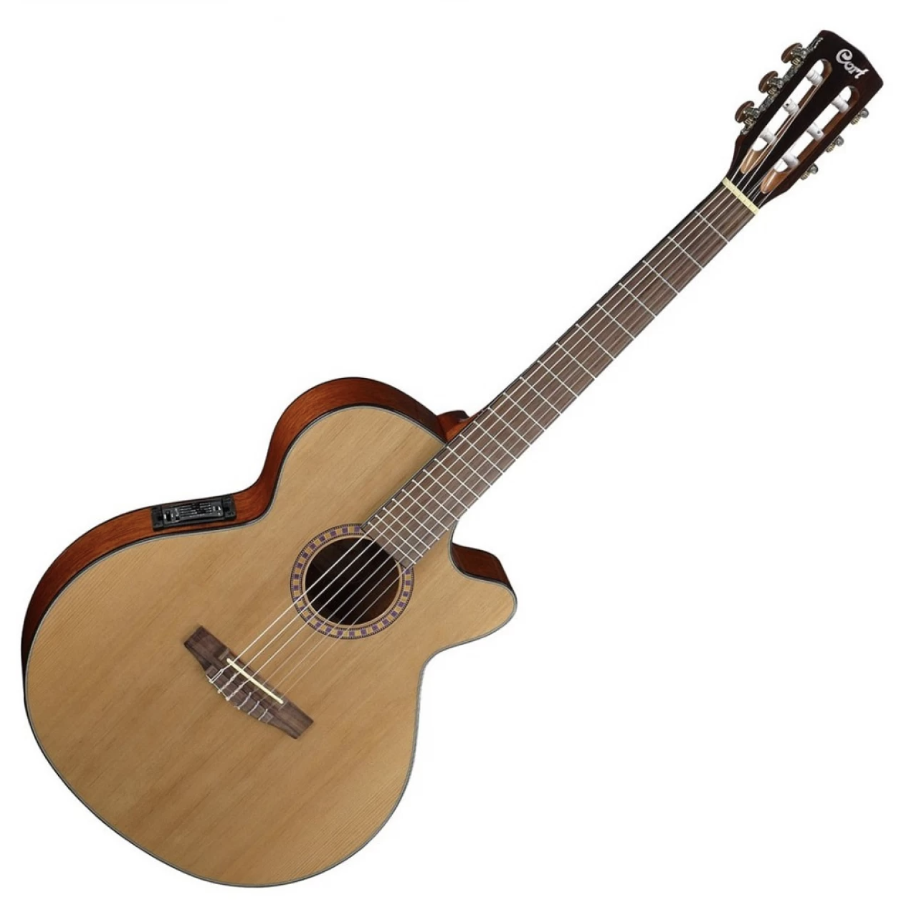 Guitarra Electroacústica Nylon CORT CEC5-NAT